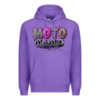 Purple moto mama Premium Hoodie - Artiststas