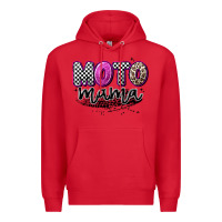 Red moto mama Premium Hoodie - Artiststas