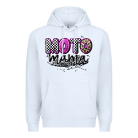 White moto mama Premium Hoodie - Artiststas