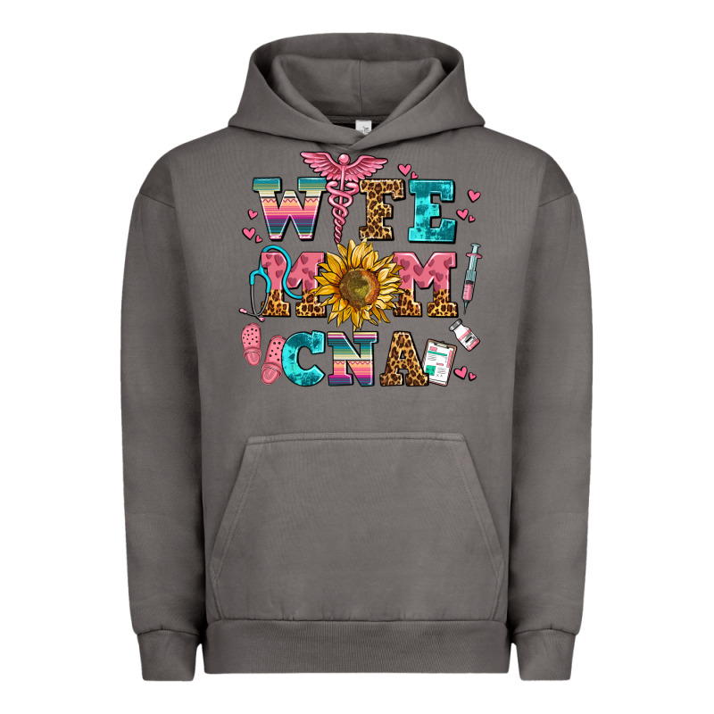 Wife Mom Cna Urban Hoodie by AdoDesignShop | Teevron