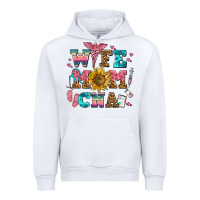 White wife mom cna Urban Hoodie - AdoDesignShop