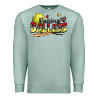 Seafoam raising ballers softball Premium Sweatshirt - Zillion Design Studio