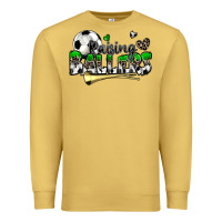 Antique Gold raising ballers soccer Premium Sweatshirt - Zillion Design Studio