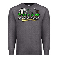 Charcoal Heather raising ballers soccer Premium Sweatshirt - Zillion Design Studio