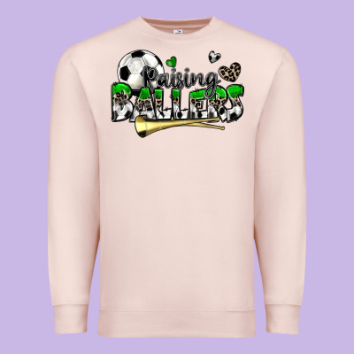 Premium Sweatshirt raising ballers soccer