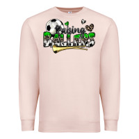 Pale Pink raising ballers soccer Premium Sweatshirt - Zillion Design Studio