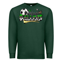 Sports Green raising ballers soccer Premium Sweatshirt - Zillion Design Studio