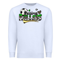 White raising ballers soccer Premium Sweatshirt - Zillion Design Studio