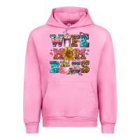 Fuchsia Pink wife mom boss Urban Hoodie - AdoDesignShop