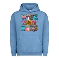 Pigment Pebble Blue wife mom boss Urban Hoodie - AdoDesignShop