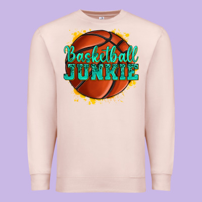 Premium Sweatshirt basketball junkie