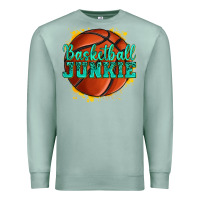 Seafoam basketball junkie Premium Sweatshirt - texasbilliewilder