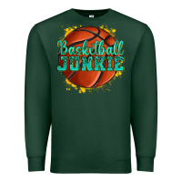 Sports Green basketball junkie Premium Sweatshirt - texasbilliewilder