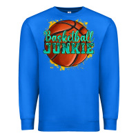 True Royal basketball junkie Premium Sweatshirt - texasbilliewilder