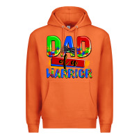 Carrot dad of a warrior Premium Hoodie - AdoDesignShop