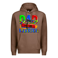 Chestnut dad of a warrior Premium Hoodie - AdoDesignShop