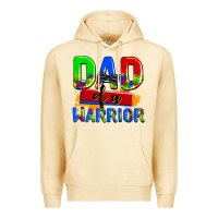 Pina Colada dad of a warrior Premium Hoodie - AdoDesignShop
