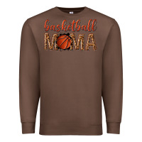 Chestnut basketball mama Premium Sweatshirt - texasbilliewilder