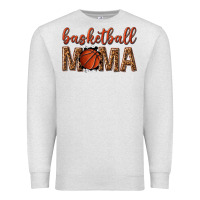 Oatmeal Heather basketball mama Premium Sweatshirt - texasbilliewilder
