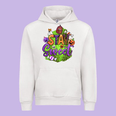 Stay Sweet Halloween Urban Hoodie Designed By Bundleandbundleshop