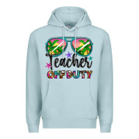 Blue Mist teacher off duty Premium Hoodie - Artiststas
