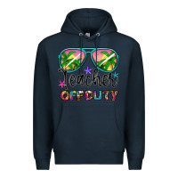 Navy teacher off duty Premium Hoodie - Artiststas