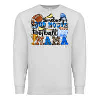 Dove Grey somebody's loud mouth football mama Premium Sweatshirt - Zillion Design Studio