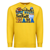 Lemon somebody's loud mouth football mama Premium Sweatshirt - Zillion Design Studio