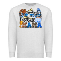 Oatmeal Heather somebody's loud mouth football mama Premium Sweatshirt - Zillion Design Studio