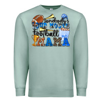 Seafoam somebody's loud mouth football mama Premium Sweatshirt - Zillion Design Studio