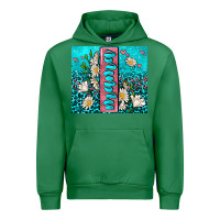 Emerald turquoise leopard mama Urban Hoodie - AdoDesignShop