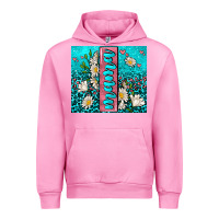 Fuchsia Pink turquoise leopard mama Urban Hoodie - AdoDesignShop