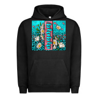 Pigment Black turquoise leopard mama Urban Hoodie - AdoDesignShop