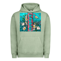 Pigment Oil Green turquoise leopard mama Urban Hoodie - AdoDesignShop