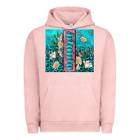 Pigment Salmon turquoise leopard mama Urban Hoodie - AdoDesignShop