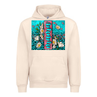 Sandshell turquoise leopard mama Urban Hoodie - AdoDesignShop