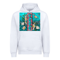 White turquoise leopard mama Urban Hoodie - AdoDesignShop