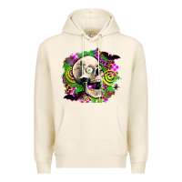Tofu halloween skull Premium Hoodie - AdoDesignShop