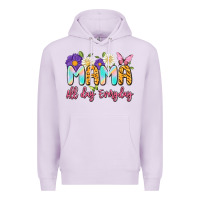 Lilac mama all day everyday Premium Hoodie - Artiststas