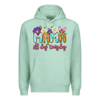 Seafoam mama all day everyday Premium Hoodie - Artiststas