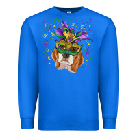 True Royal mardi gras  mask beagle Premium Sweatshirt - RanaPortraitStore