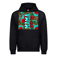 Black rose leopard mama Urban Hoodie - AdoDesignShop