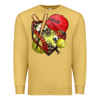 Antique Gold softball home plate Premium Sweatshirt - Zillion Design Studio