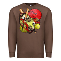 Chestnut softball home plate Premium Sweatshirt - Zillion Design Studio