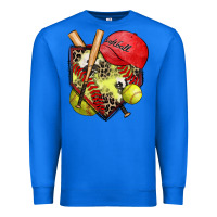 True Royal softball home plate Premium Sweatshirt - Zillion Design Studio