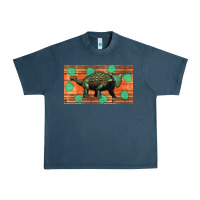 Midnight Navy ankylosaurus sippy cup Urban Heavy Tee - Artiststas