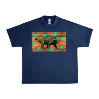 Navy ankylosaurus sippy cup Urban Heavy Tee - Artiststas