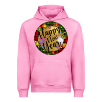 Fuchsia Pink christmas happy new year Urban Hoodie - Artiststas