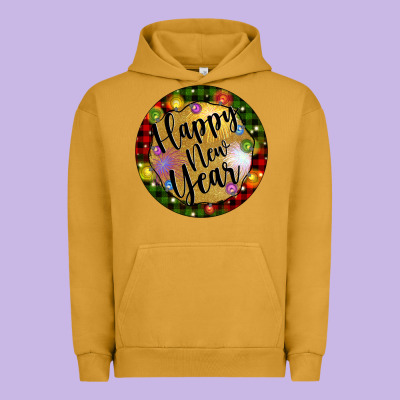 Christmas Happy New Year Urban Hoodie Designed By Artiststas