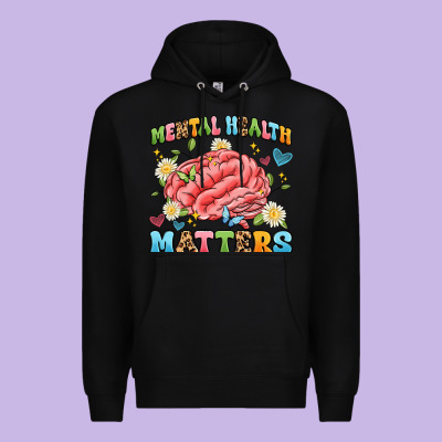Mental Health Matters Premium Hoodie Designed By Artiststas